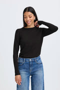 B Young Moral Long Cuff Black Sweater  image 0