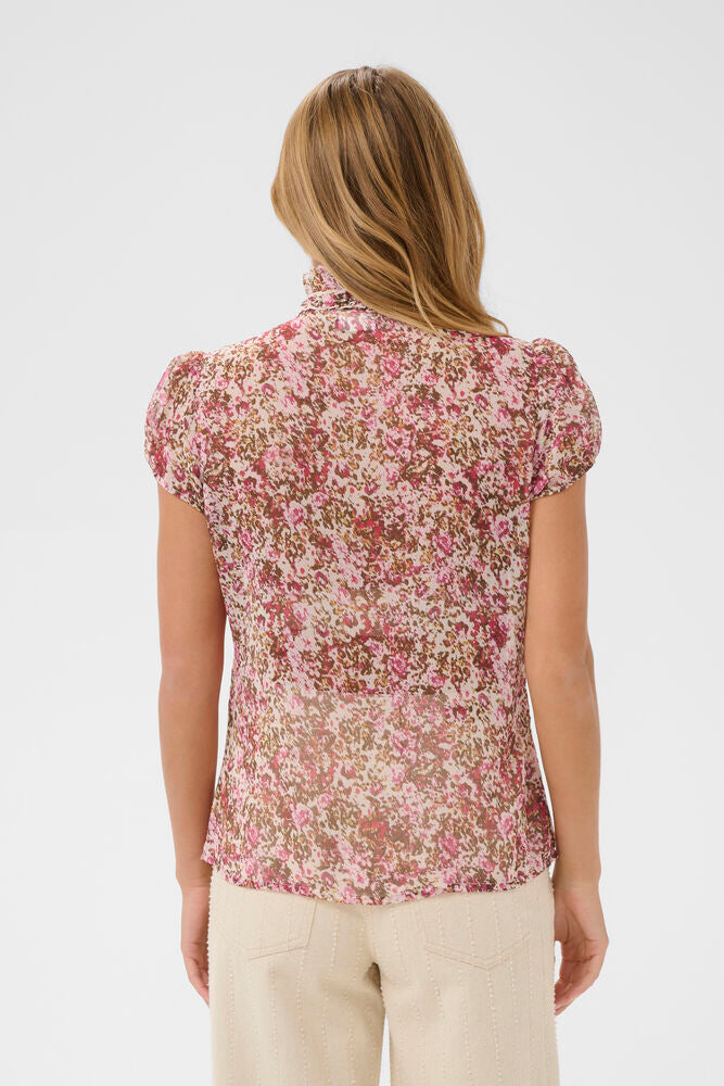 Saint Tropez Lily Ruffle Front Shirt Top image 5