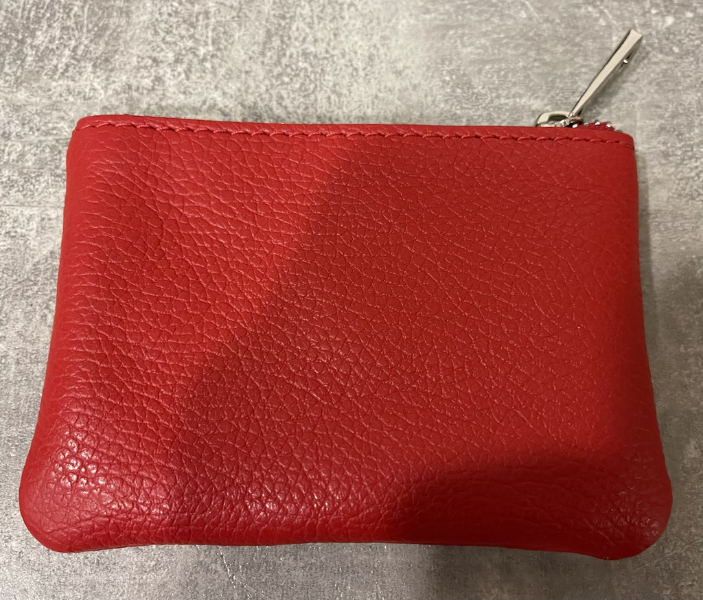 Leather Coin Purse with Stud Detail image 3