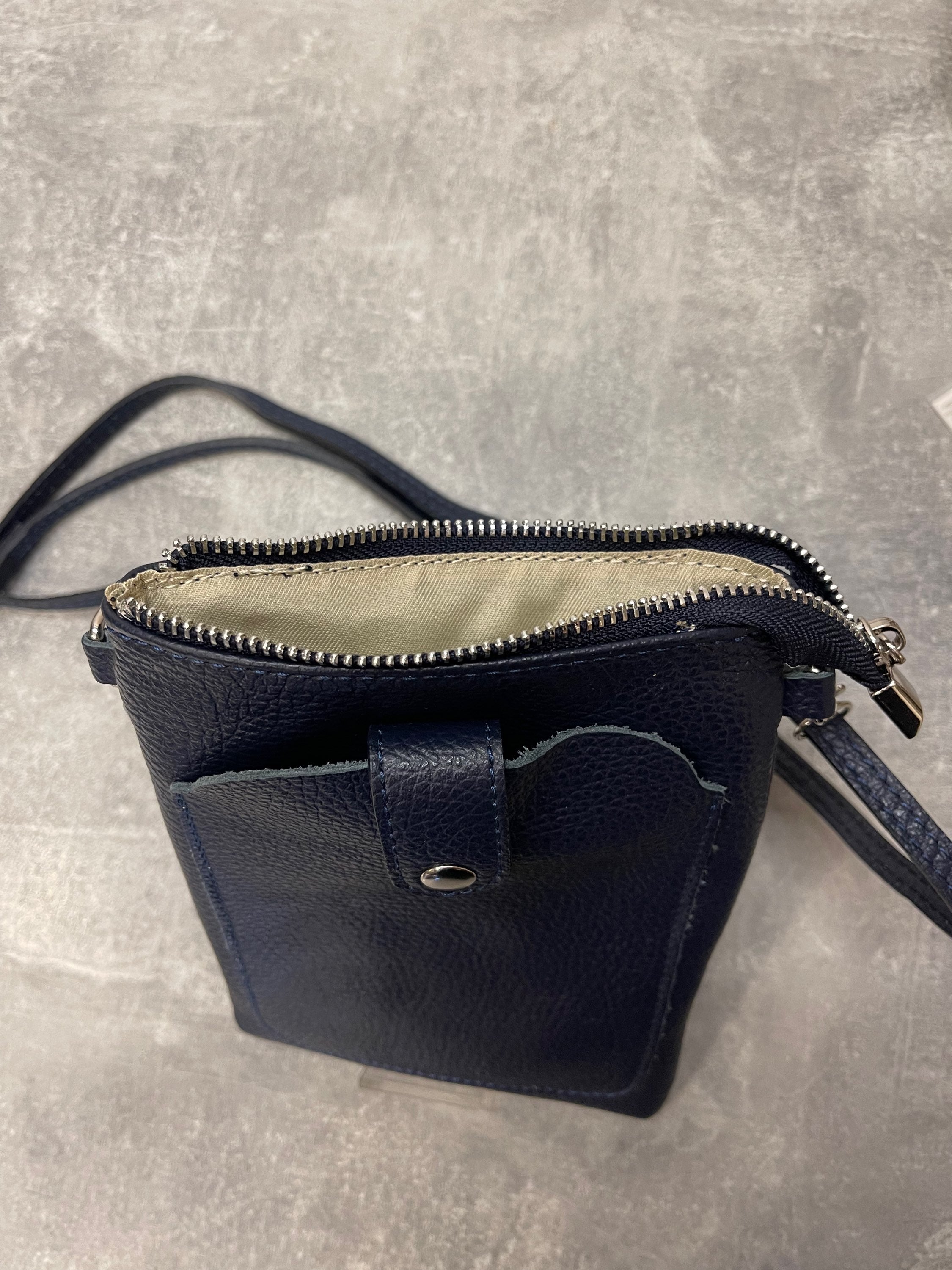 Large Leather Mobile Phone Bag image 2