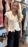 Bebe Frill Front Top image 0