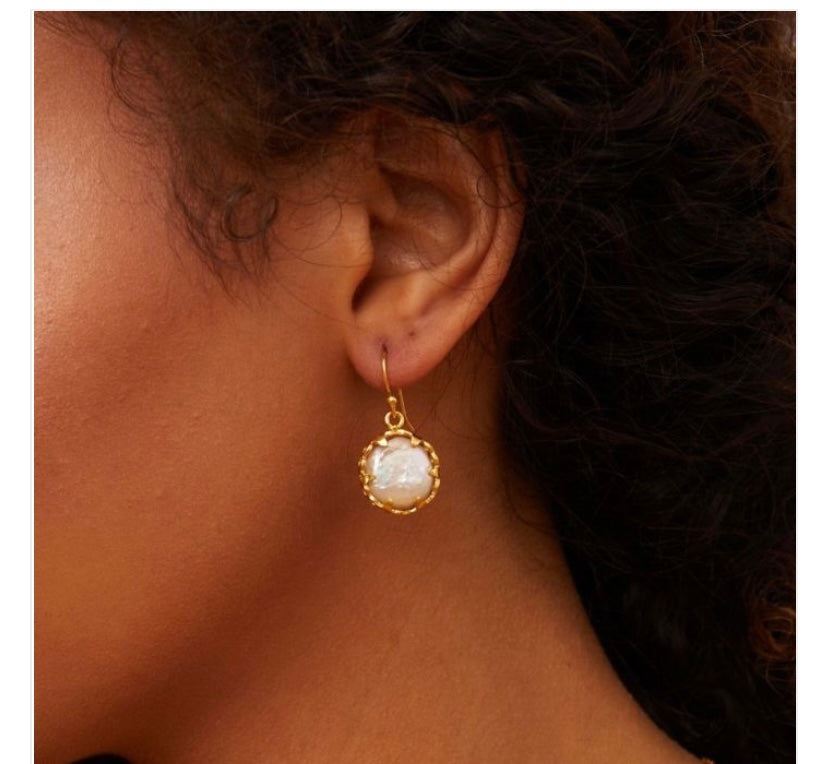 Petite Pearl Earrings image 1