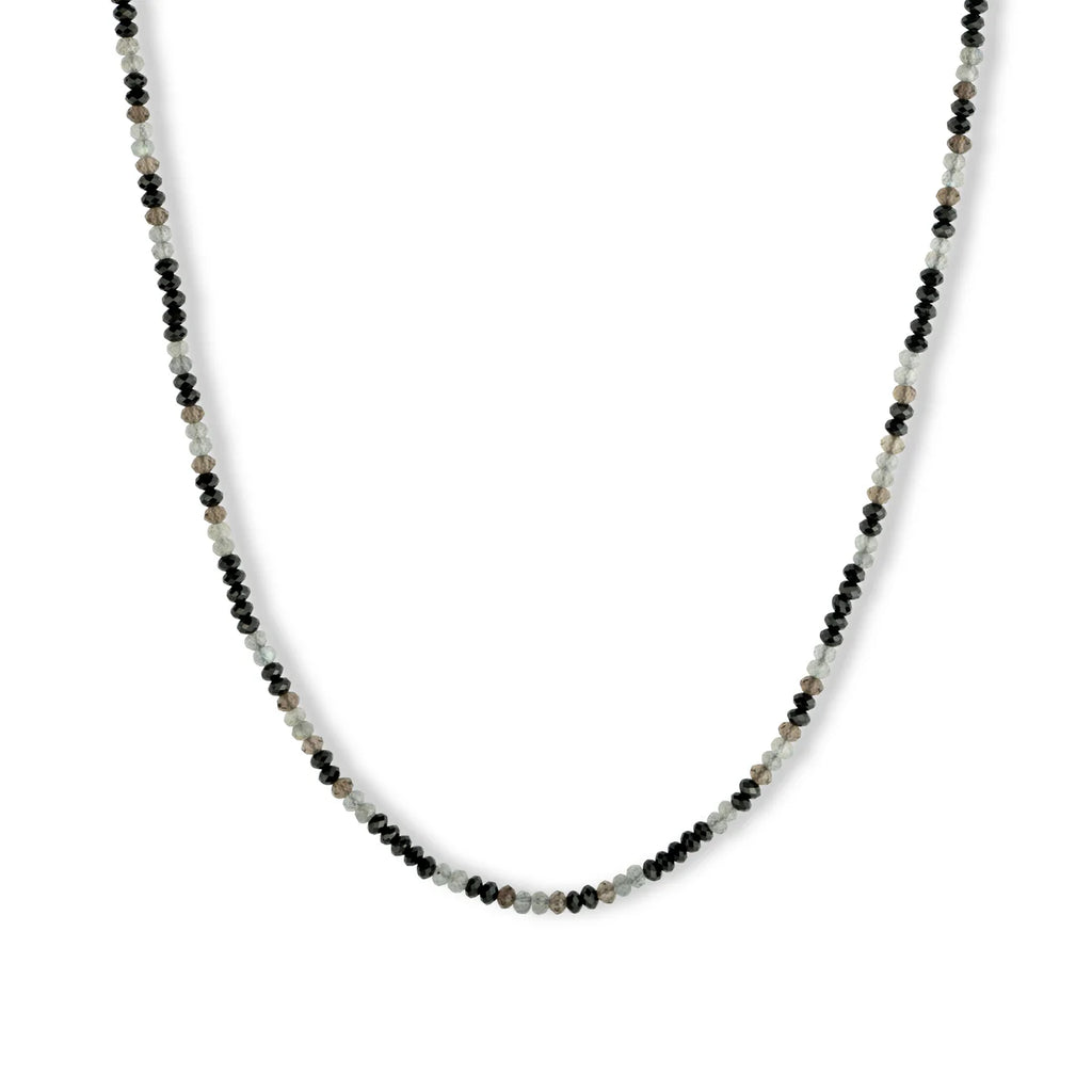 Nancy Black Grey Short Necklace  image 1