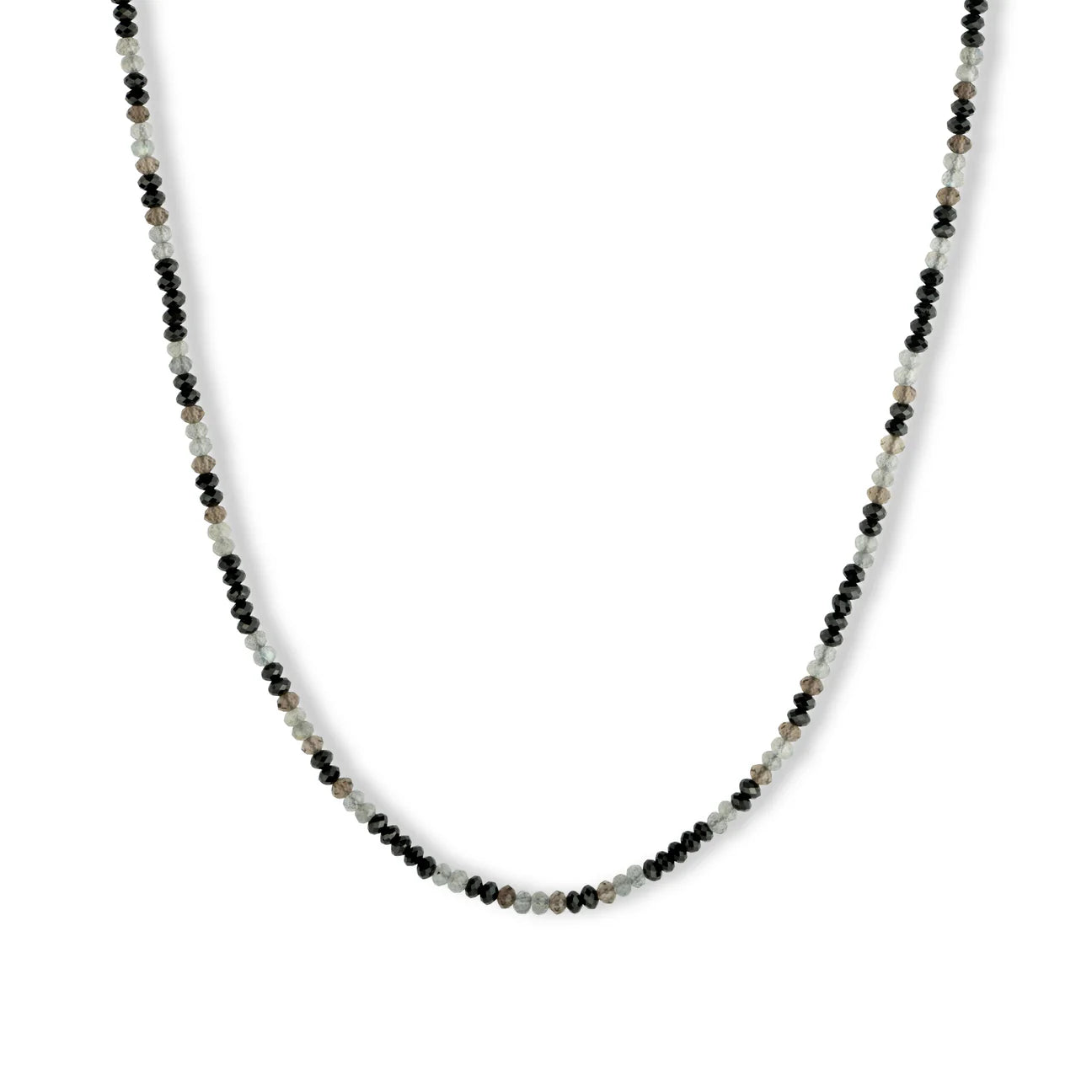 Nancy Black Grey Short Necklace  image 1