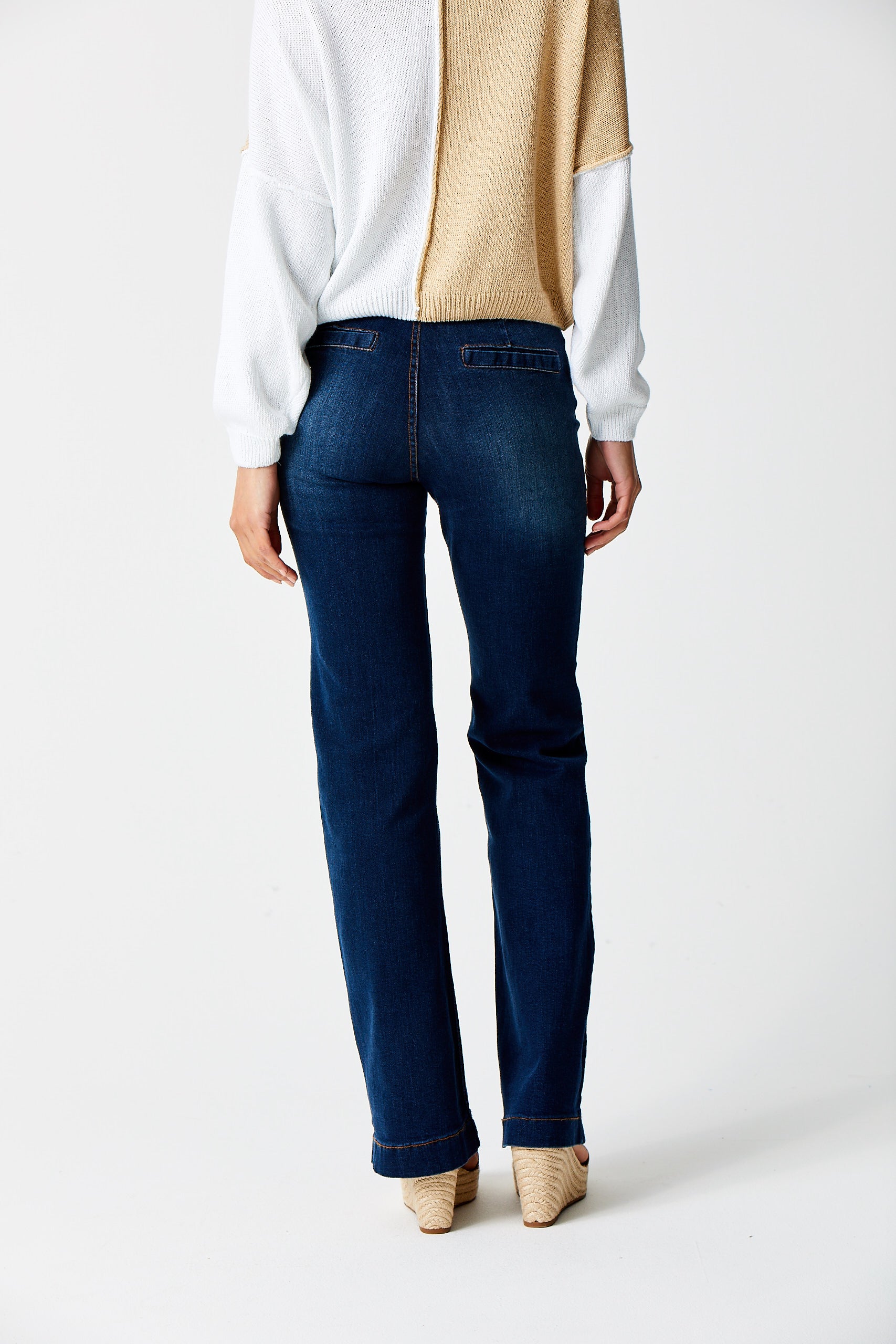 Beau Denim Wash Flared Jeans image 11