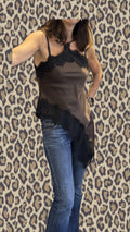 Stella Lace Trim Satin Camisole  image 0