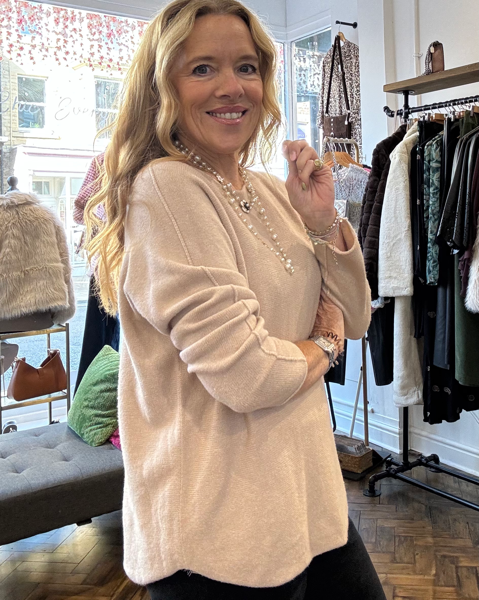 Aspen Scoop Neck Sweater image 8
