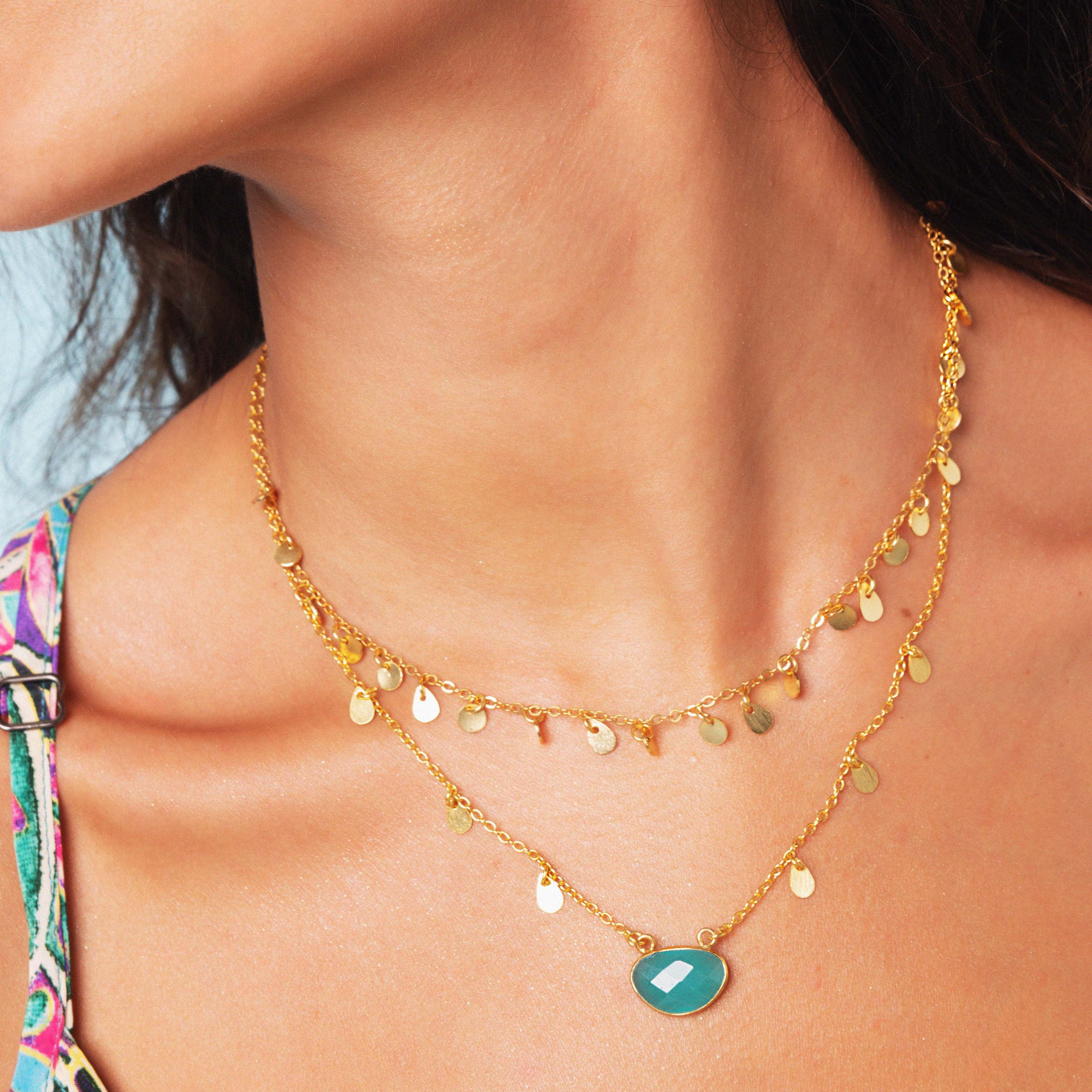 Brooke Gold Choker Necklace image 2