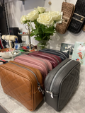 Pisa Italian Leather Quilted Camera Bag image 0