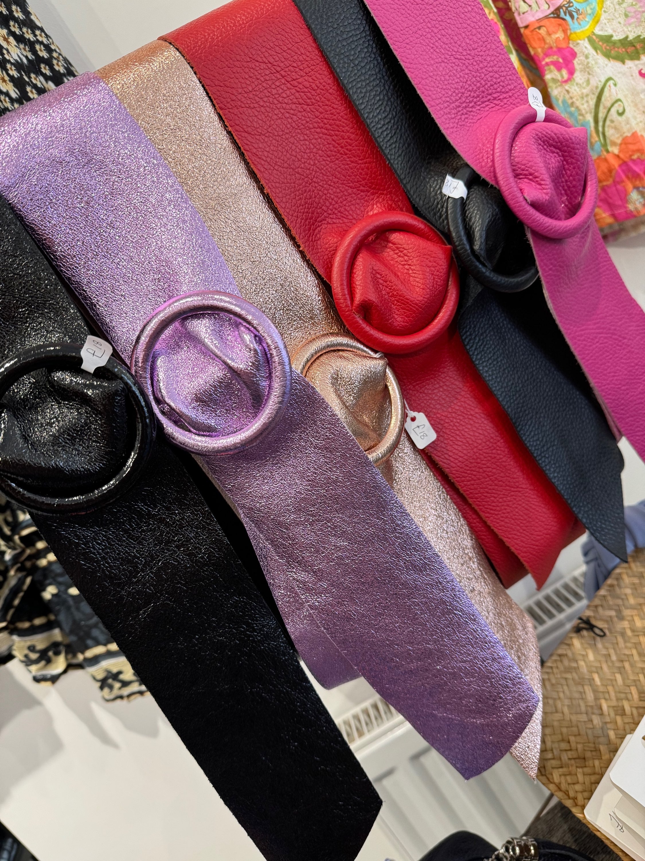 Leather Wrap Belt image 0