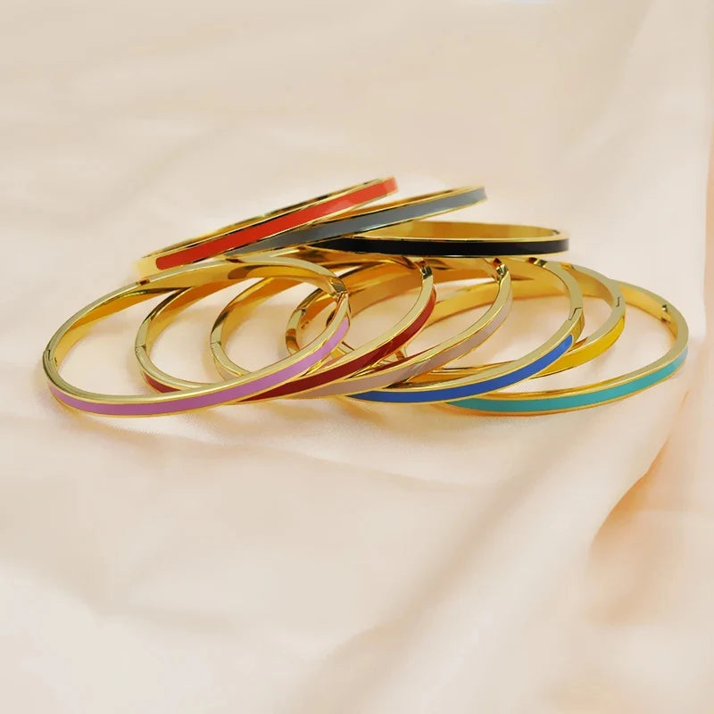India Enamel Bangle image 6
