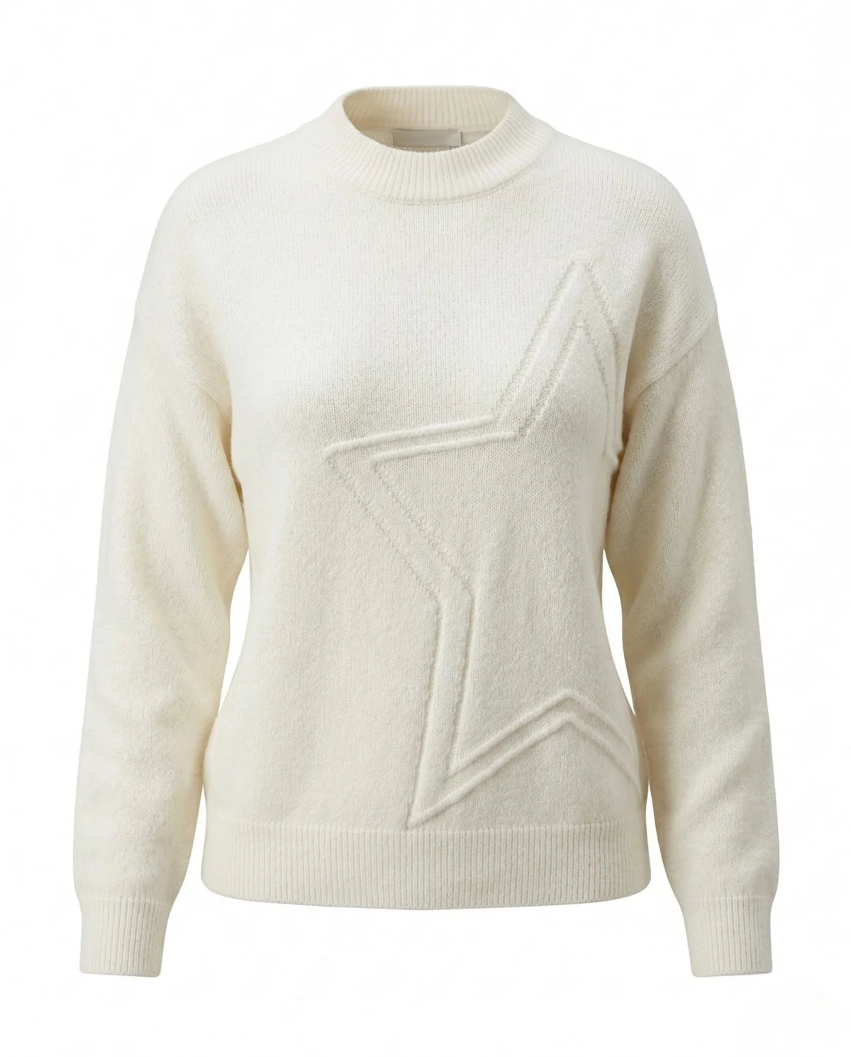 Hannah Star Sweater in Winter White image 1
