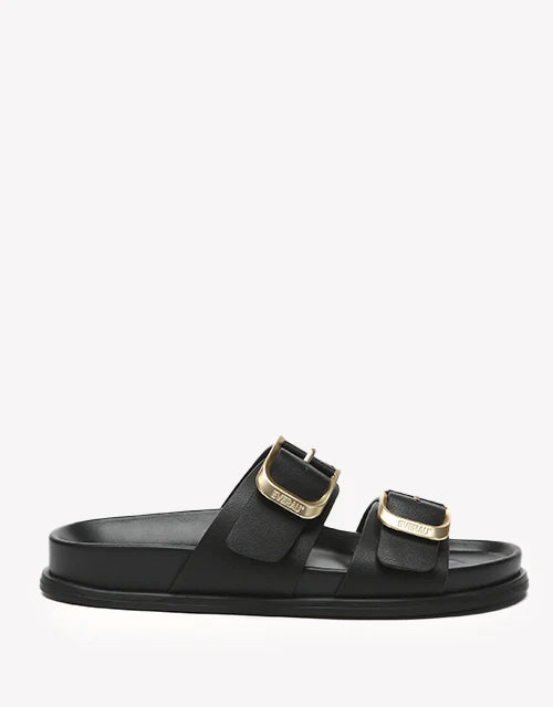 Black Strappy Sandals image 2