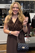 Honey Brown Sequin Top Maxi Dress image 0