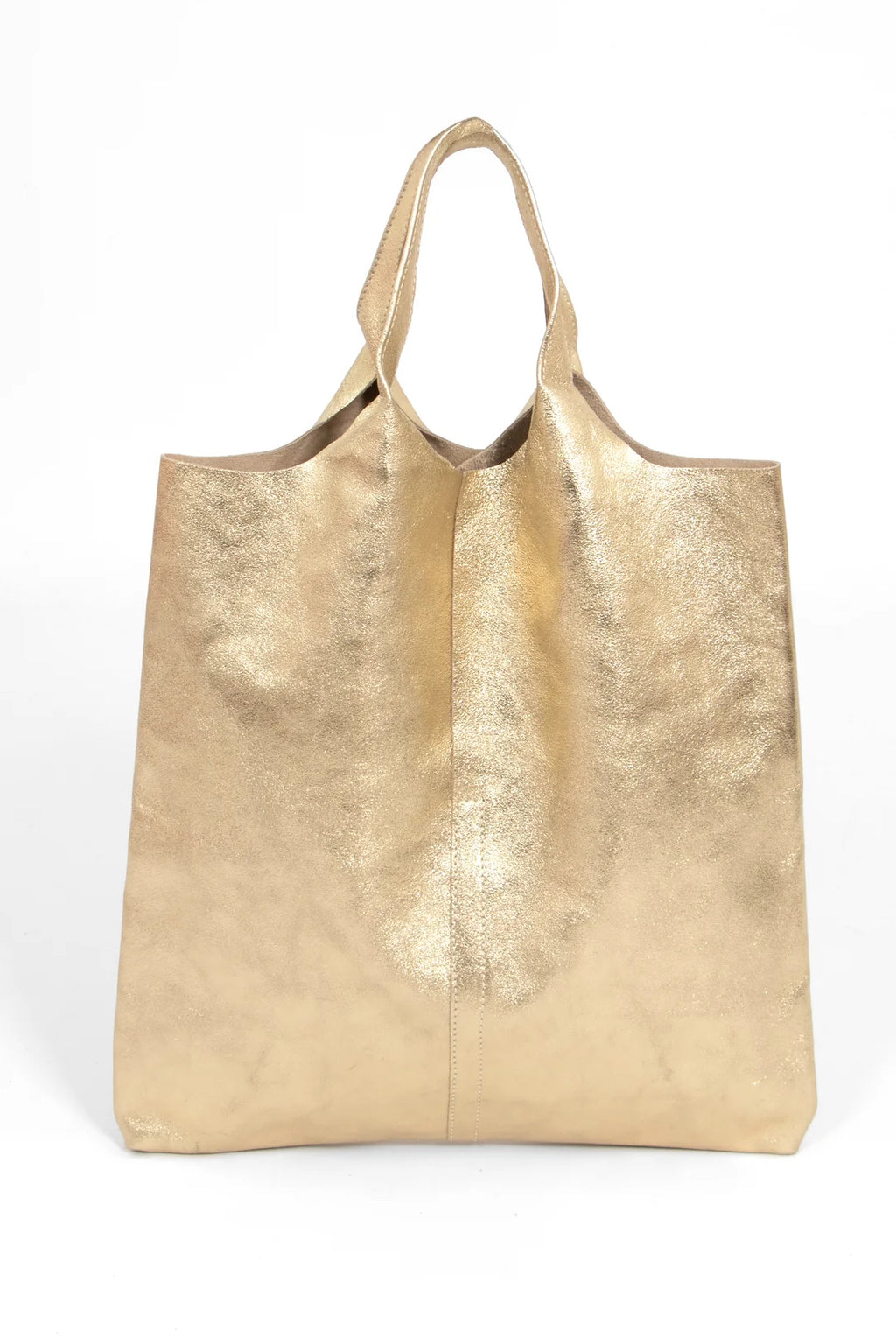 Faith Italian Leather Metallic Shoulder Bag image 2