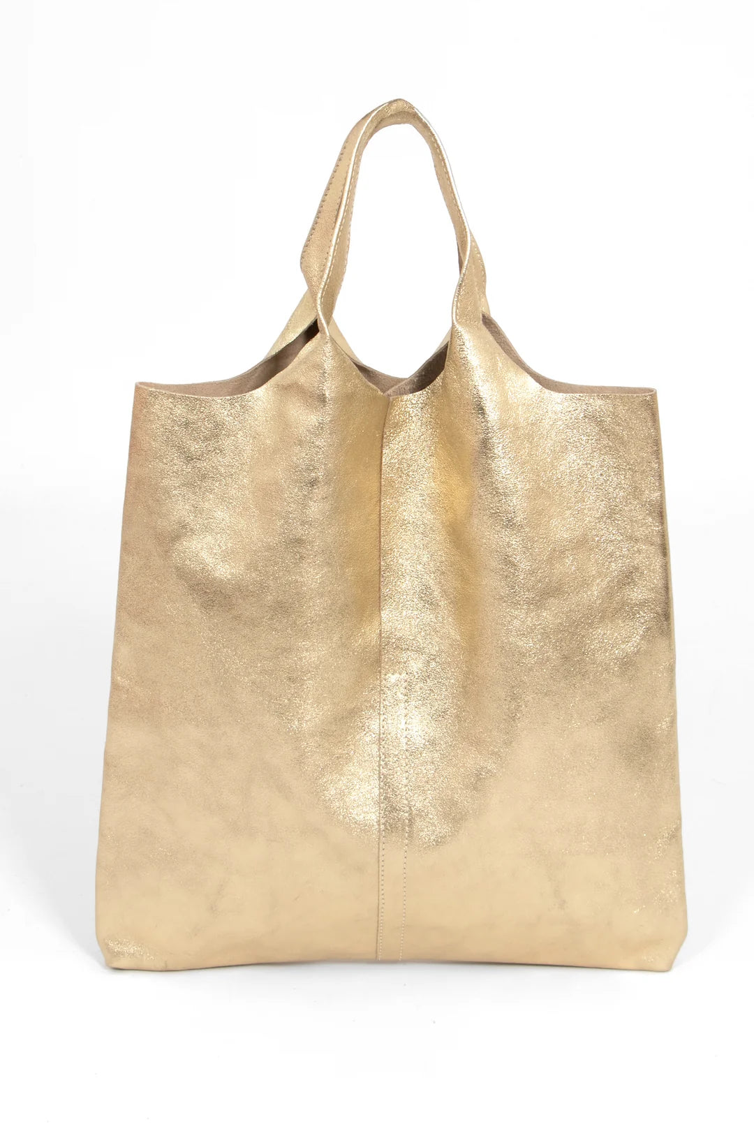 Faith Italian Leather Metallic Shoulder Bag image 2