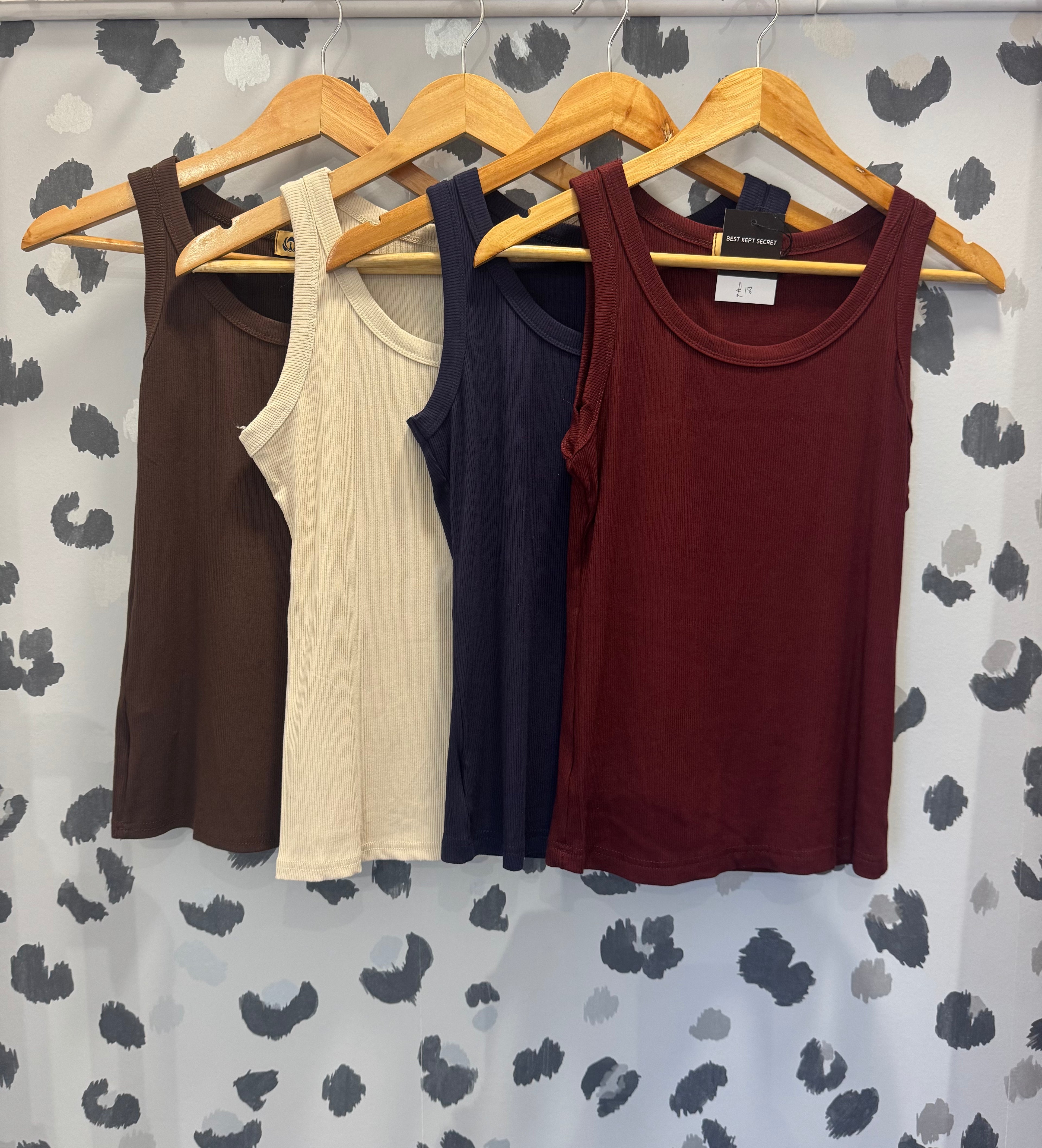 Lyon Ribbed Vest Top image 2