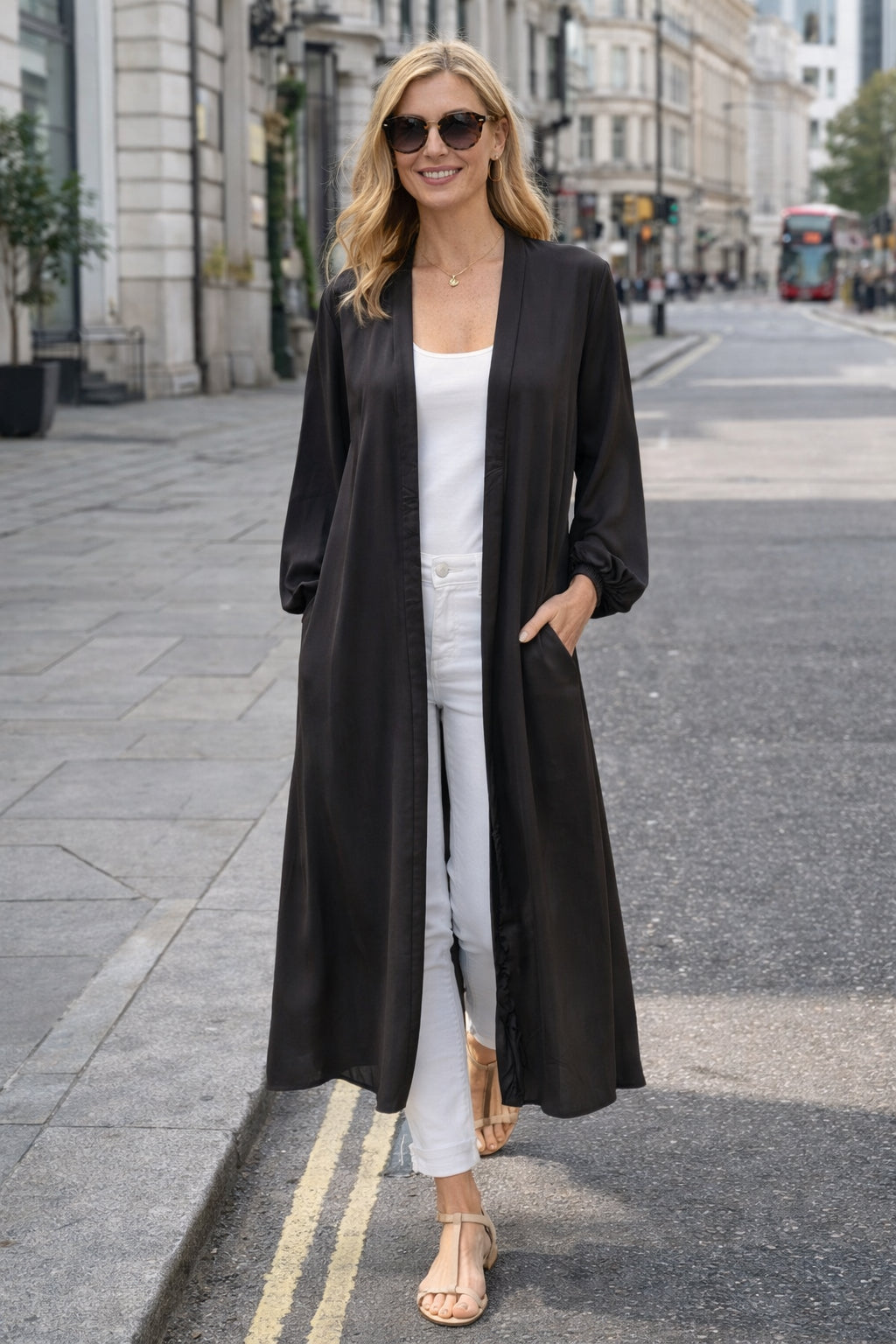 Sicily Longline Kimono Overtop image 4