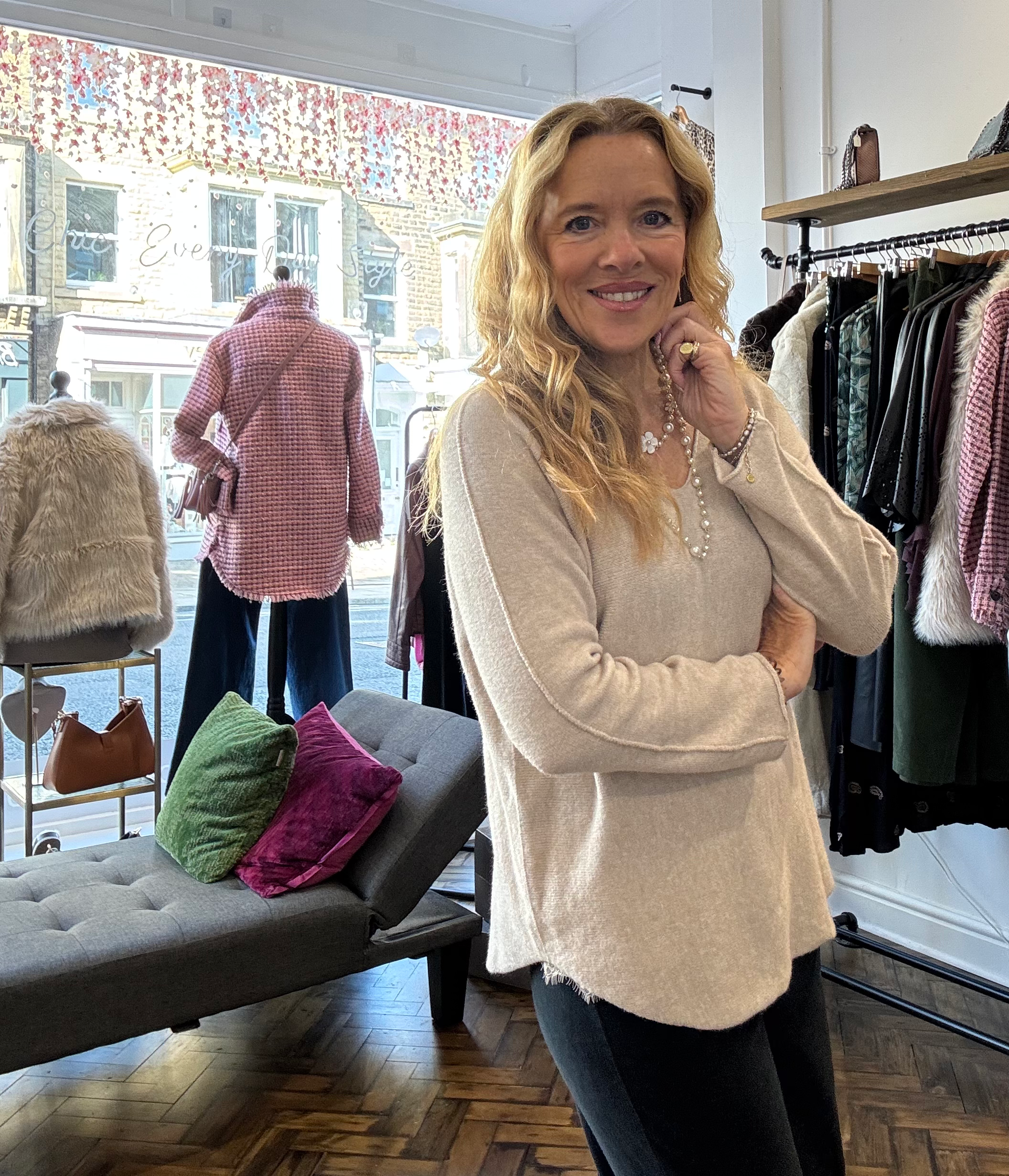 Aspen Scoop Neck Sweater image 9