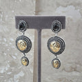 Triple Drop Sparkle Earrings image 0