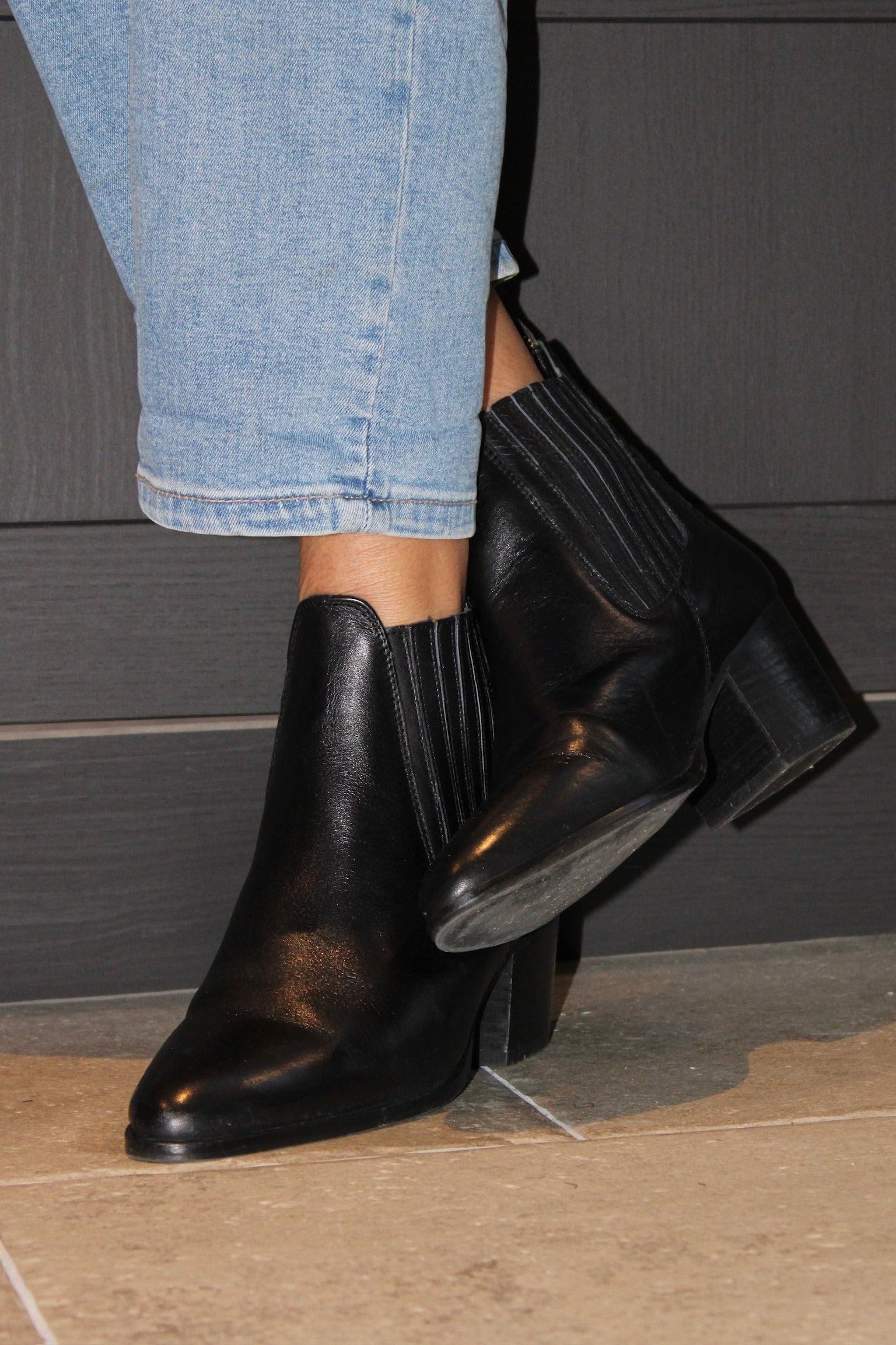Starry Leather Ankle Cowboy Boots image 6