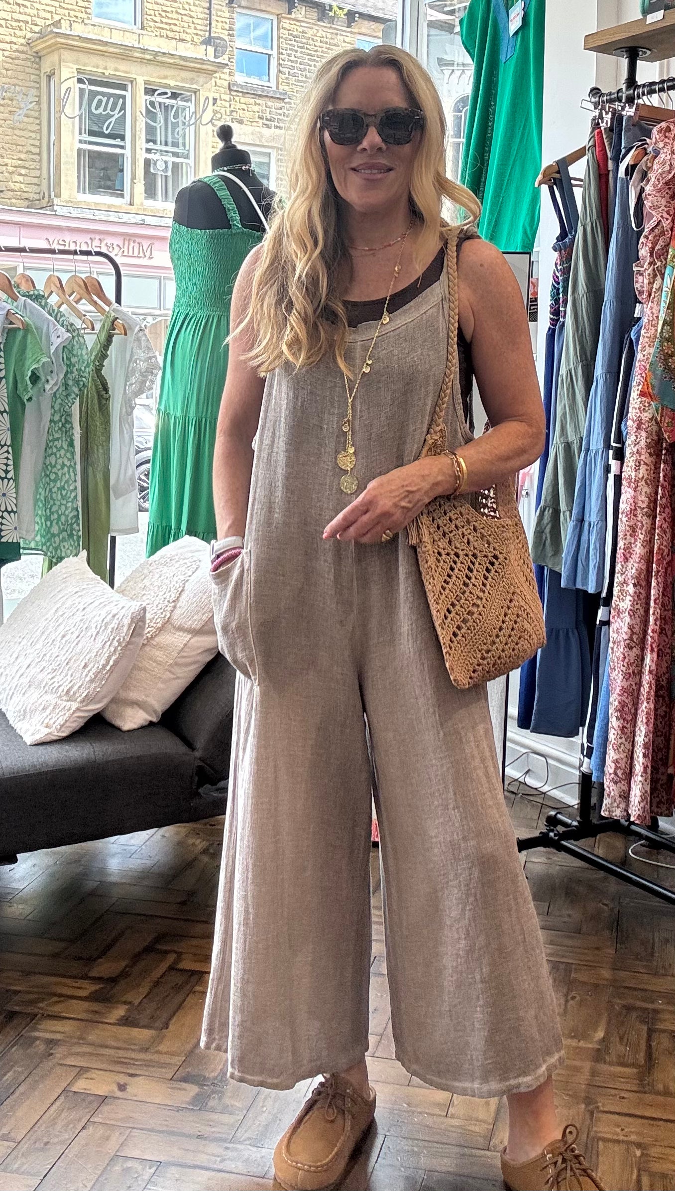 Bella Vita Linen Jumpsuit  image 1