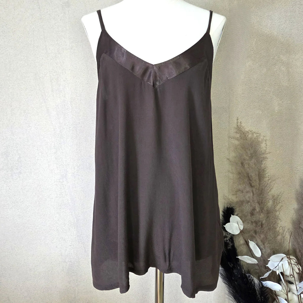 Parisa Satin Edge Camisole Vest Top image 0