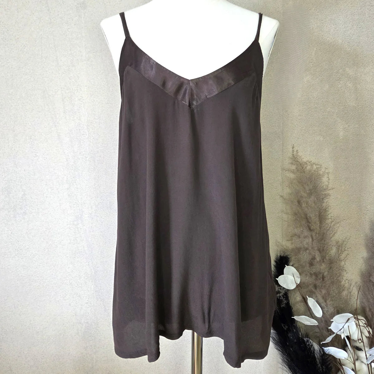 Parisa Satin Edge Camisole Vest Top image 0