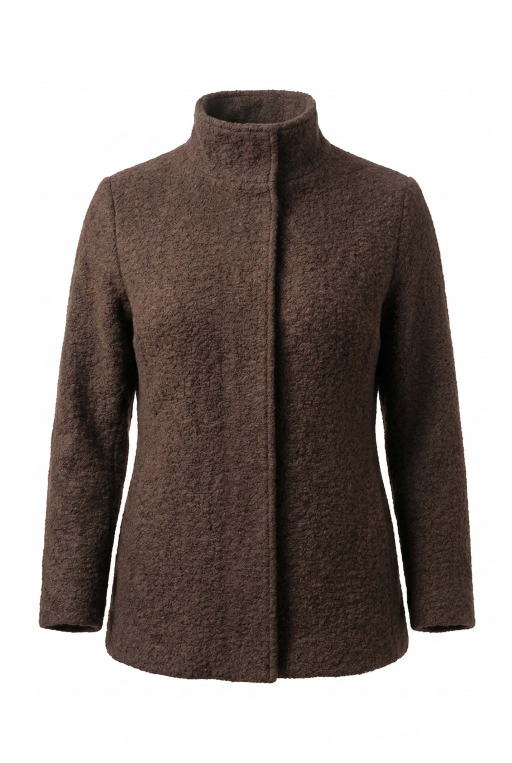 Gina Wool Mix Wrapover Jacket image 4