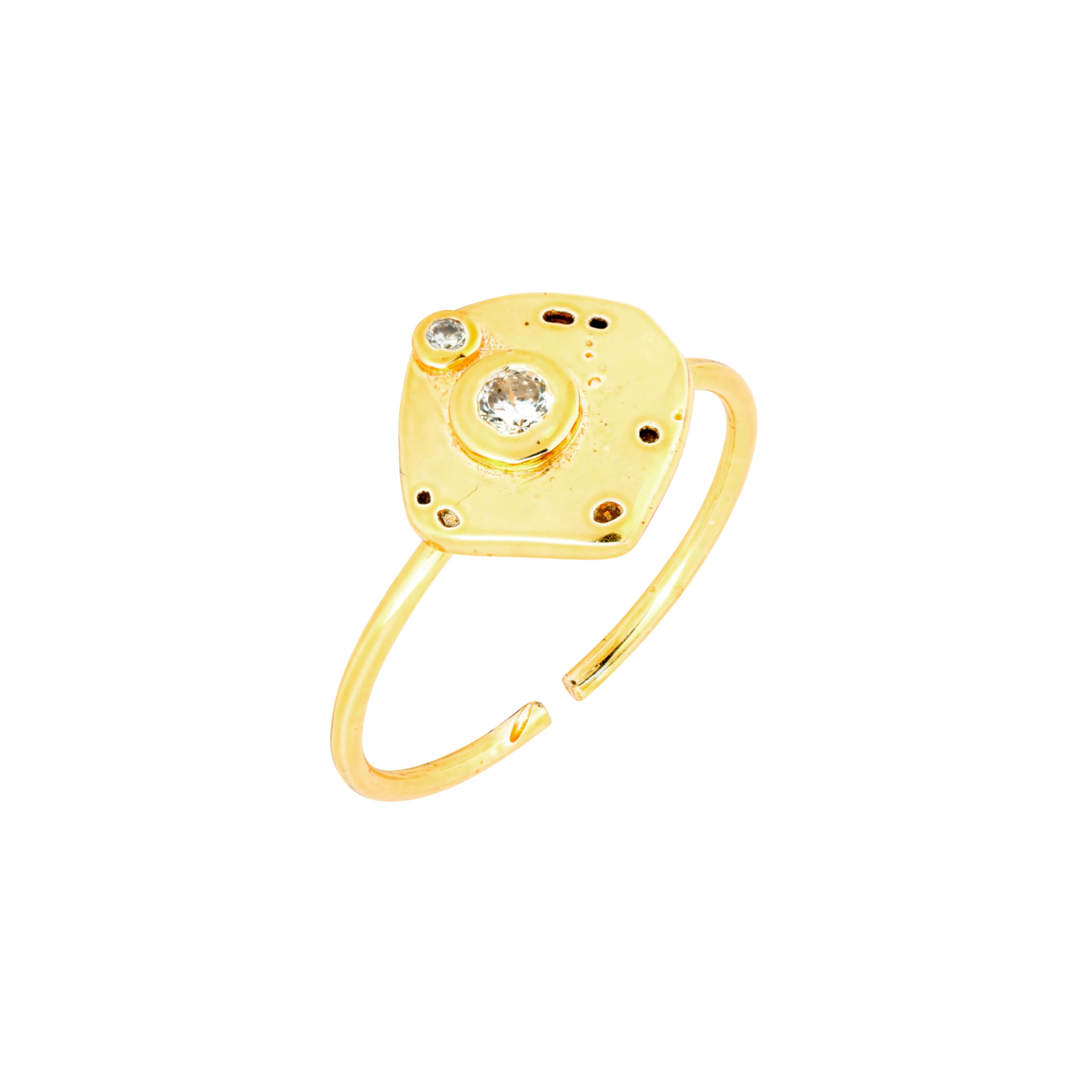 Camille Gold Plated Ring image 1