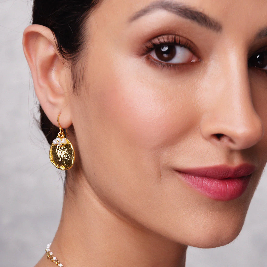 Solange Coin Earrings image 2