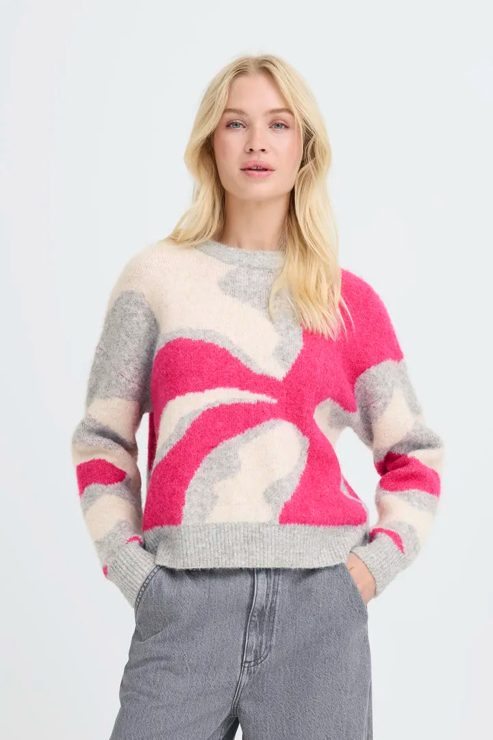 B Young Abstract Sweater  image 1