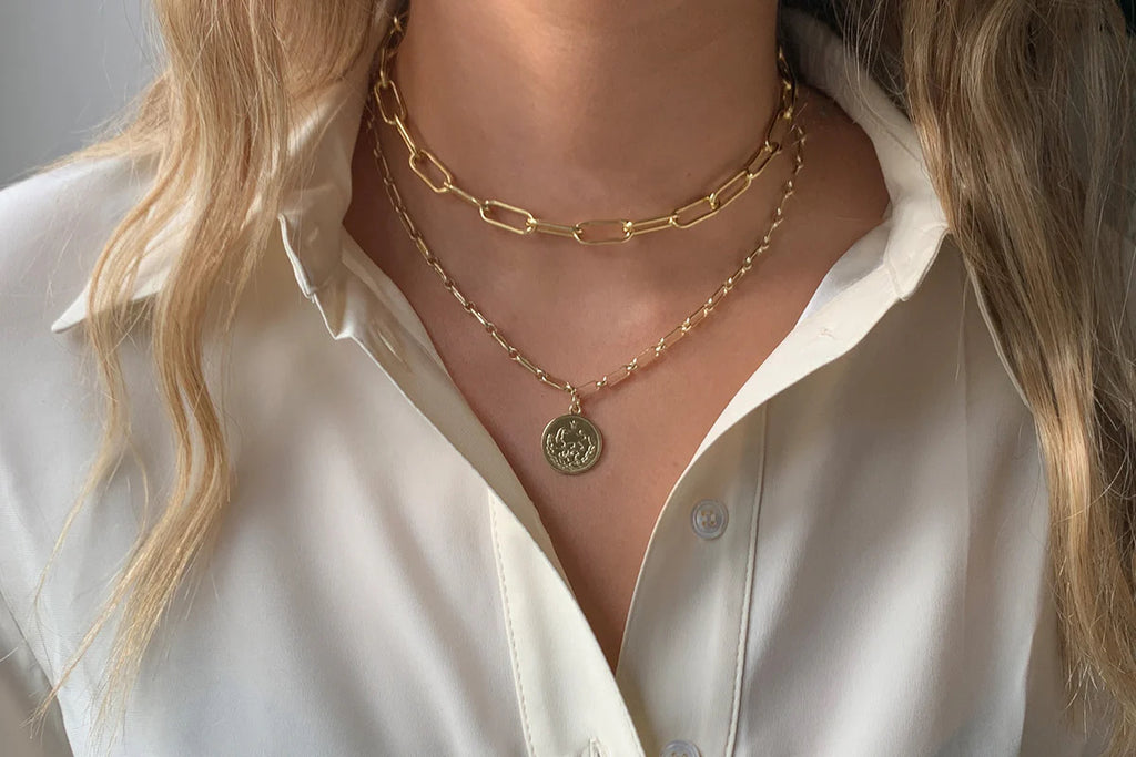 Notus Gold Chunky Chain Necklace  image 2
