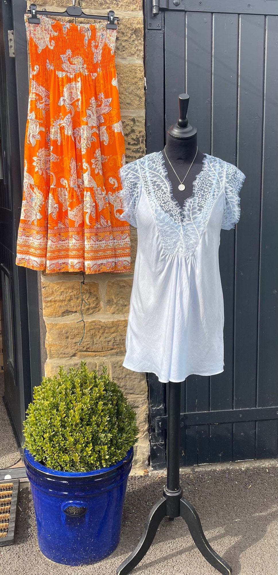 Prunella Pretty Lace Trim Top image 5