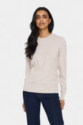 Saint Tropez Mila Sweater Ruched Shoulder Detail image 0