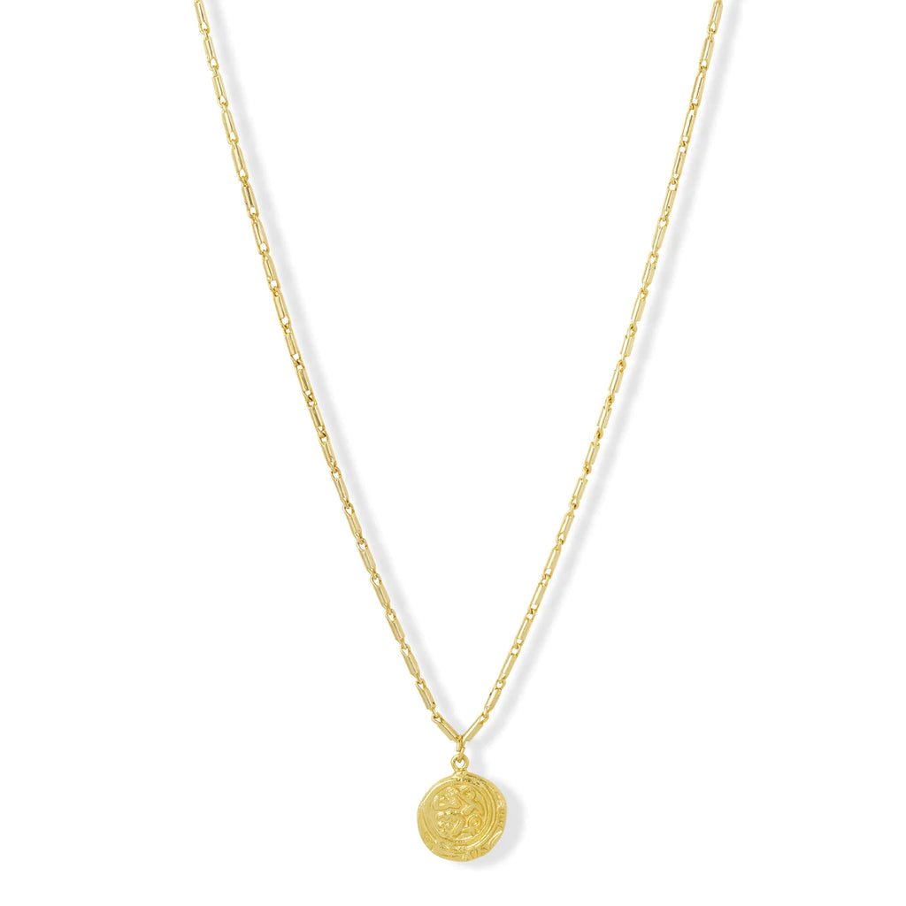 Anvi Gold Coin Short Necklace  image 0