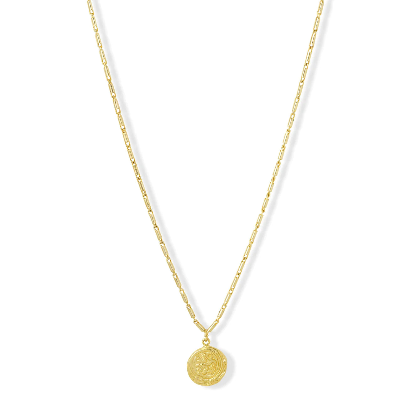 Anvi Gold Coin Short Necklace  image 0