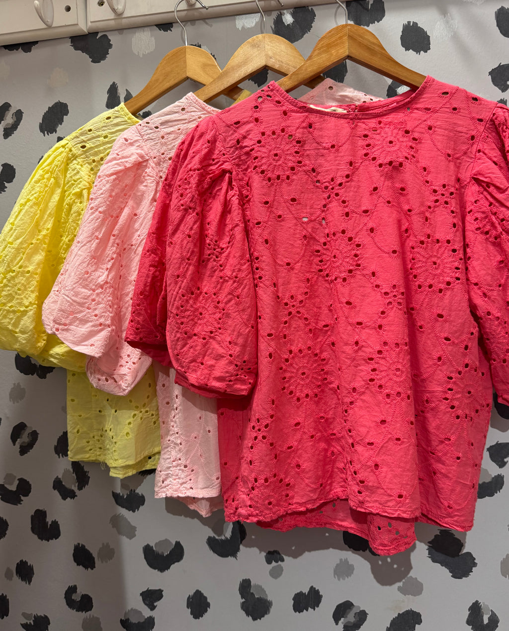 Harper Cotton Broderie Blouse Top image 1