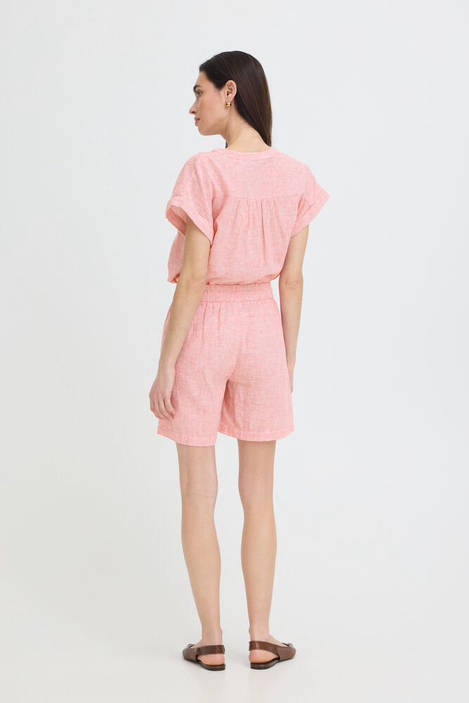 B Young Zola Linen Shorts image 4