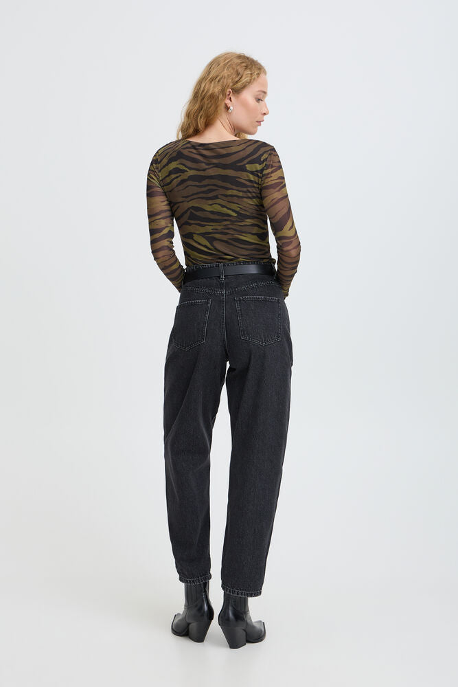 B Young Animal Print Top