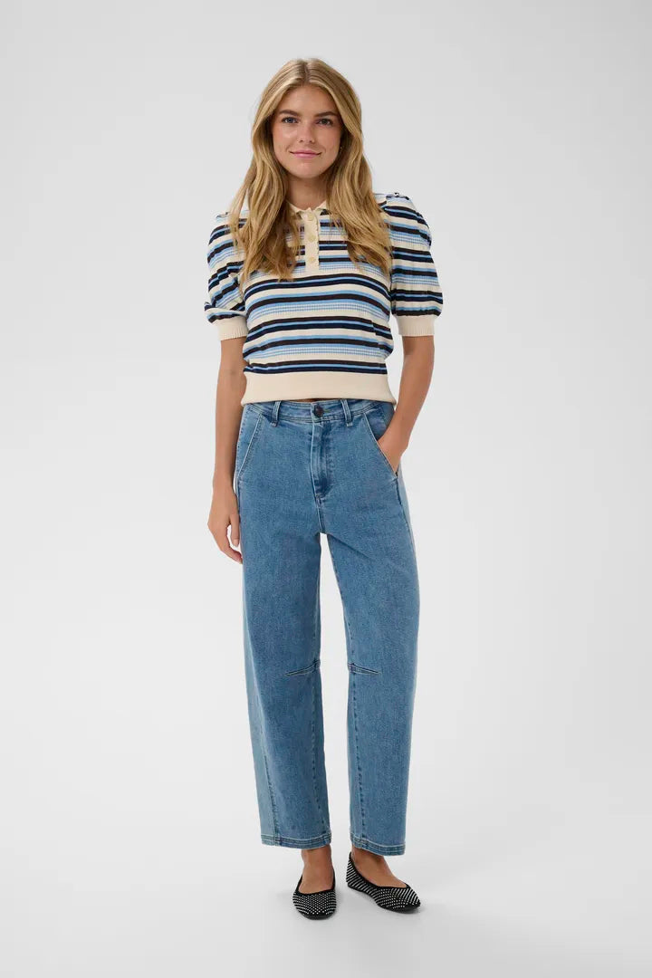 Saint Tropez Barrel Leg Jeans  image 1