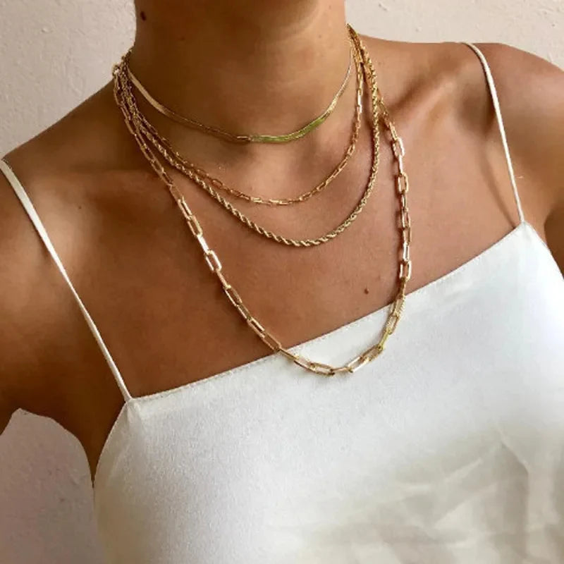 Fine Paperlink Choker Necklace  image 1