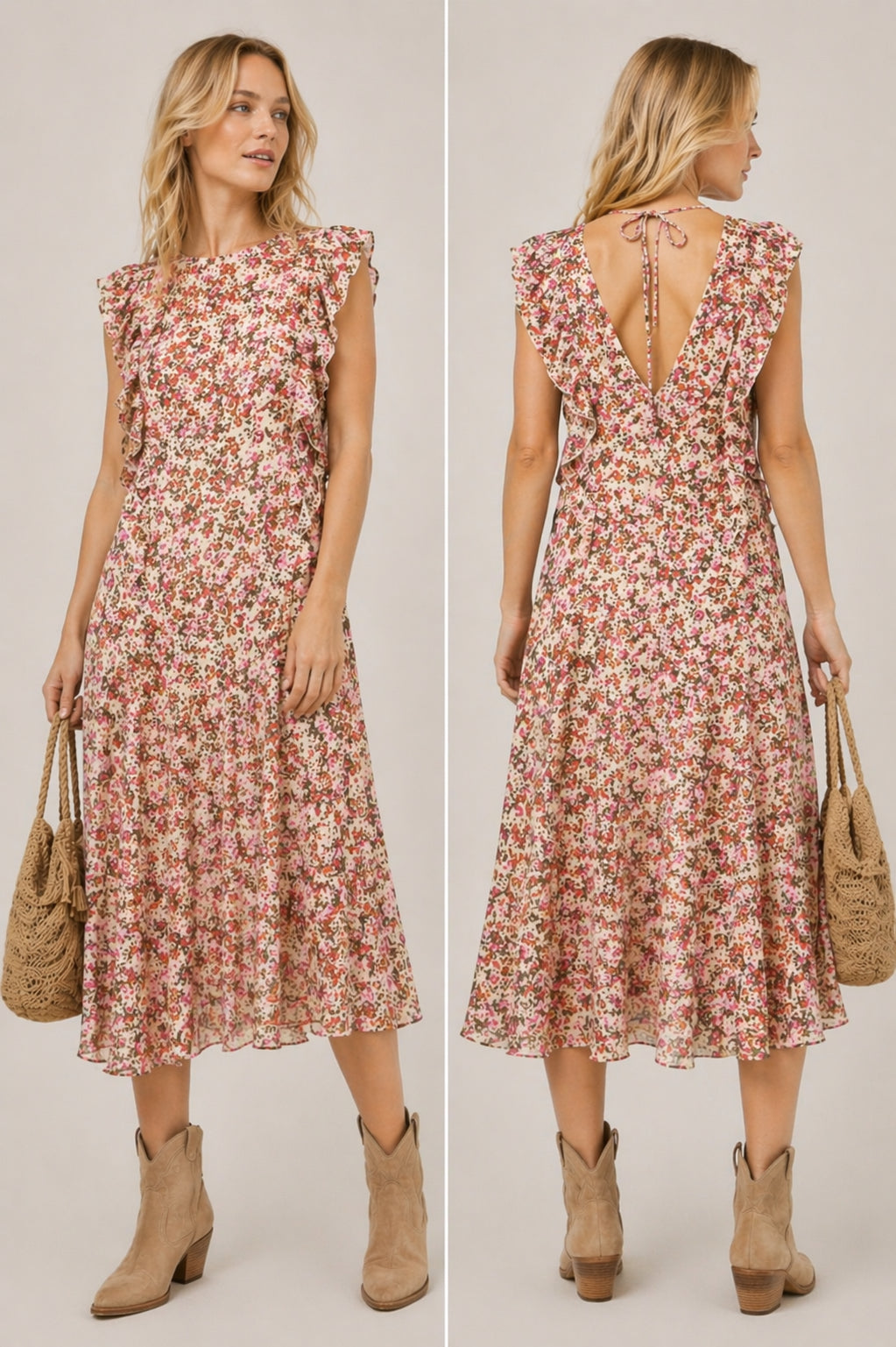 Saint Tropez Raine Frill Dress image 8
