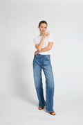 Pulz Mid Denim Wide Leg Jeans image 0