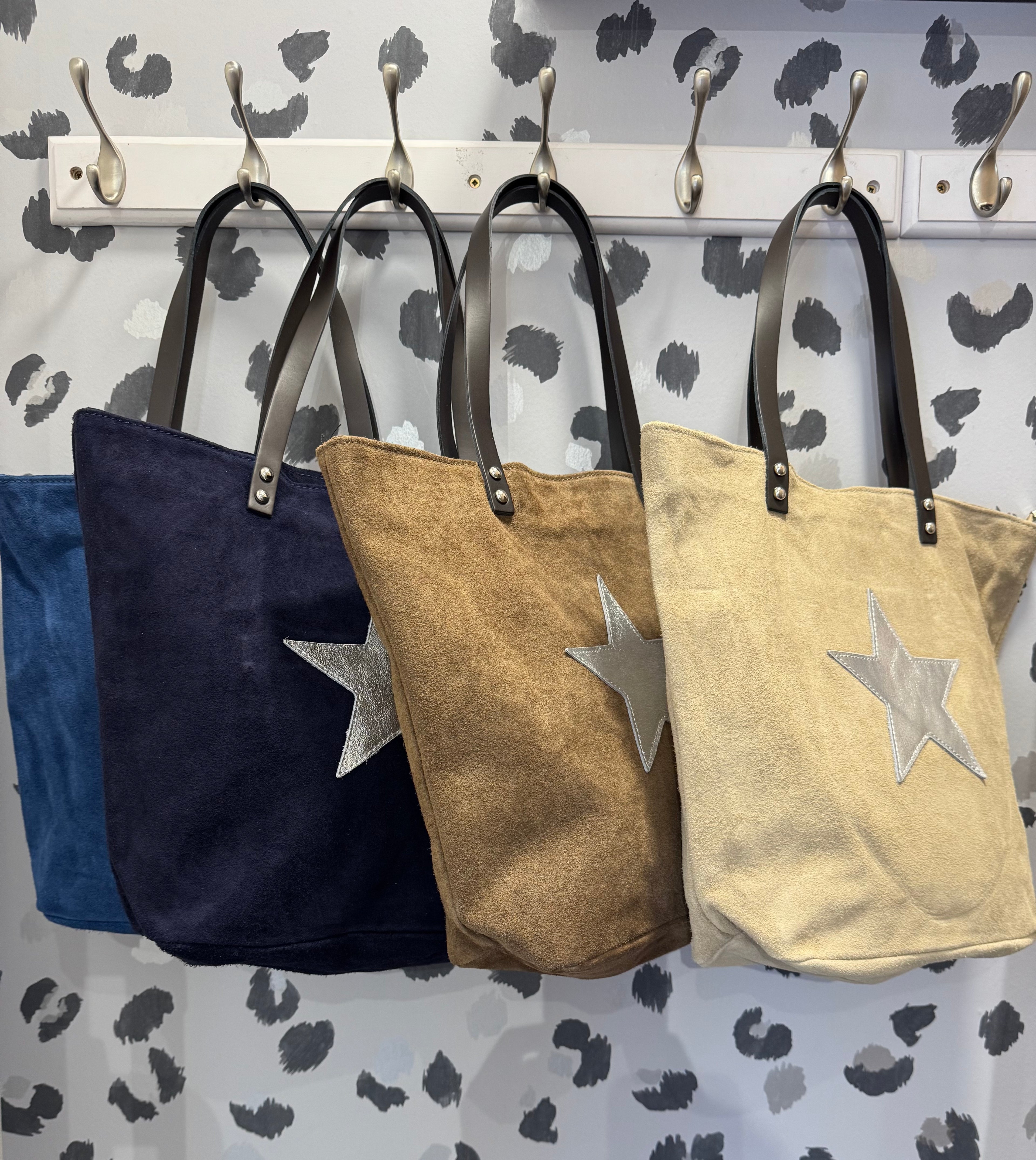 Milano Star Suede Tote Bag image 2
