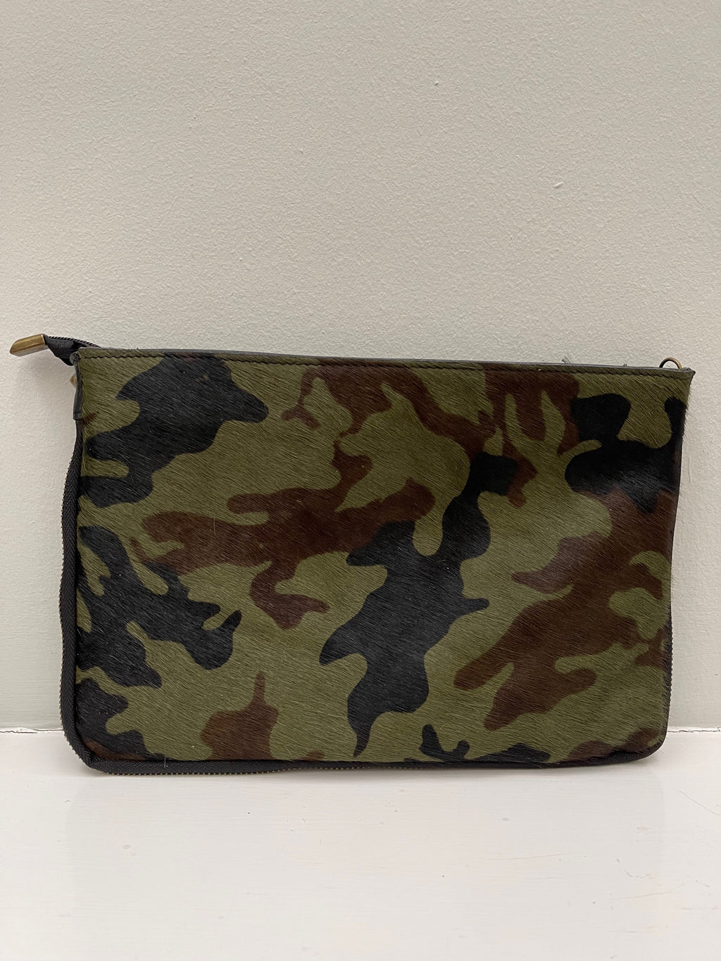 Romeo Leather & Print Crossbody Clutch Bag image 2
