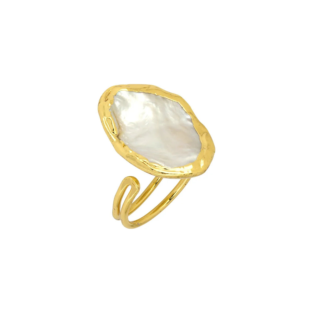 Leila Pearl Cocktail Ring image 2