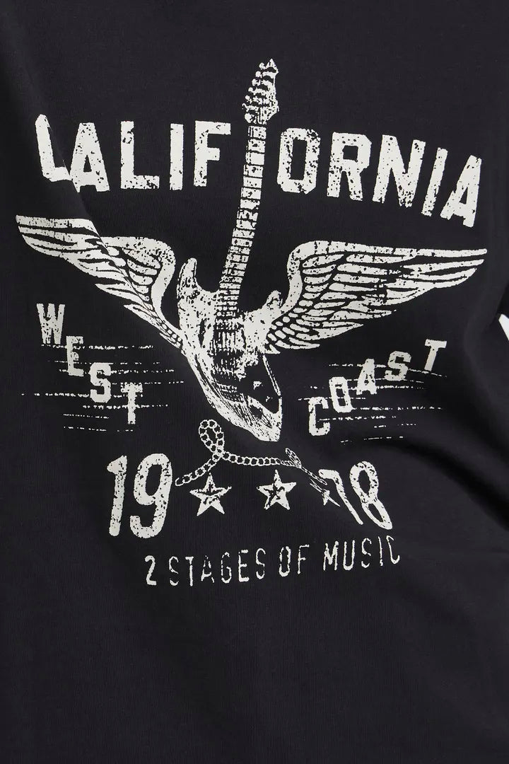 Pulz Abby Black T Shirt image 7