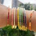 India Enamel Bangle image 0