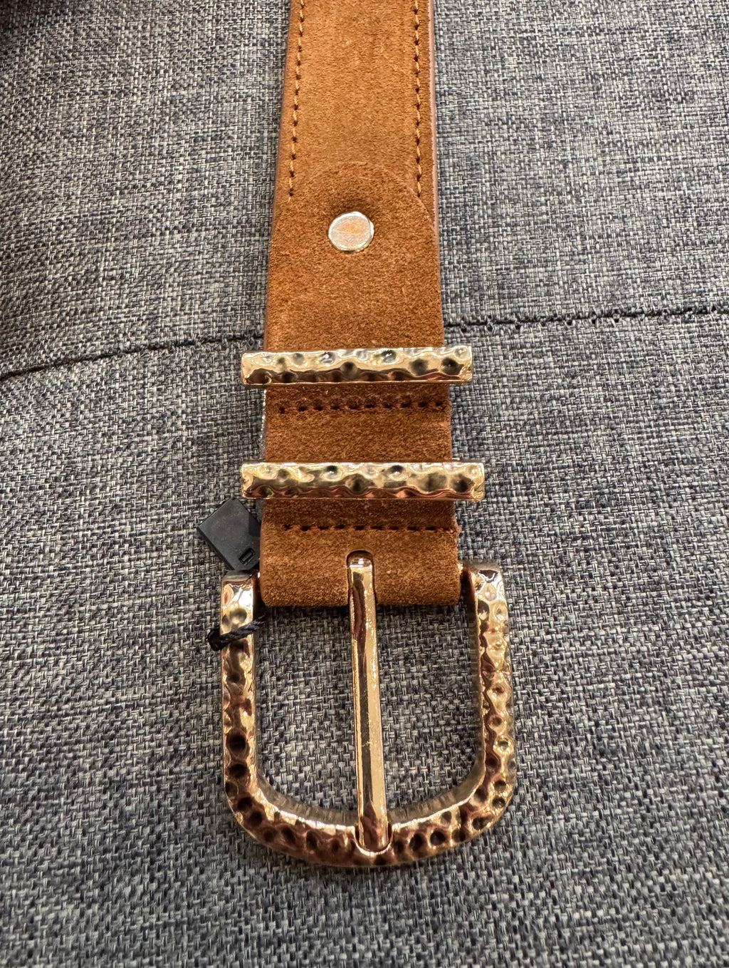 Henley Tan Leather Belt image 1
